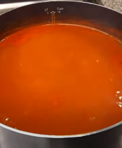 Simmering Tomato Sauce