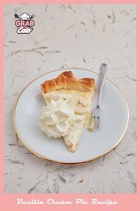 Vanilla Cream Pie Recipe