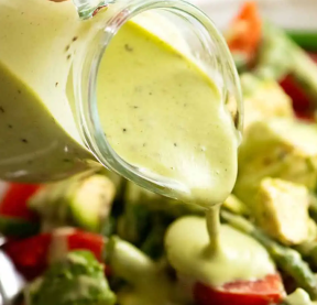 Mix All the Ingredients with Salad Dressing