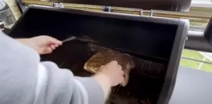 Cook the Pork Belly in the Grill/ Oven at 200° F
