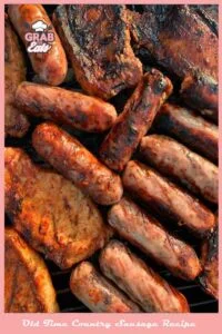 Old Time Country Sausage Recipe