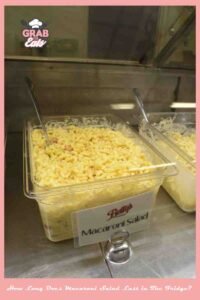 How Long Does Macaroni Salad Last in The Fridge