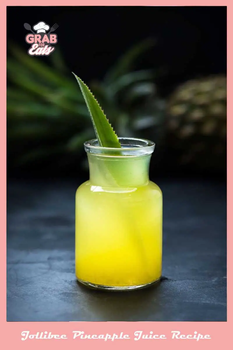 Jollibee Pineapple Juice Recipe (A Tropical Treat At Home)