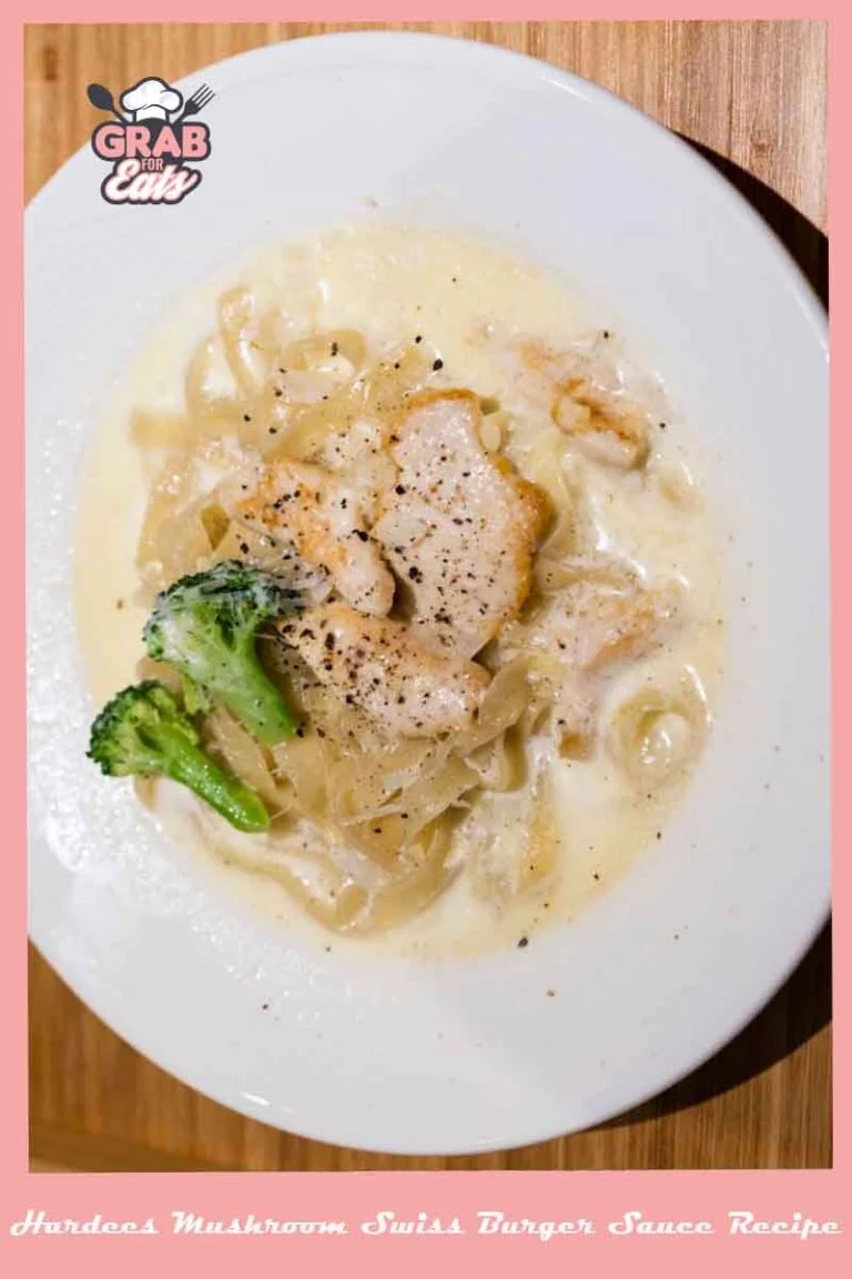 Hardees Mushroom Swiss Burger Sauce Recipe 2024