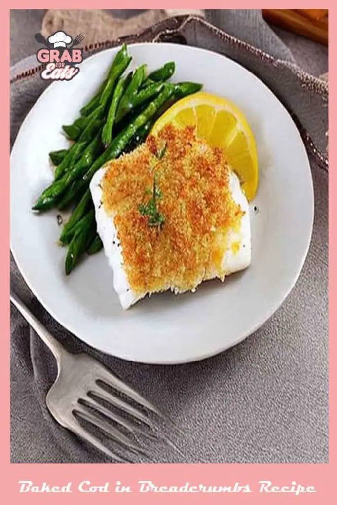 Baked Cod in Breadcrumbs Recipe