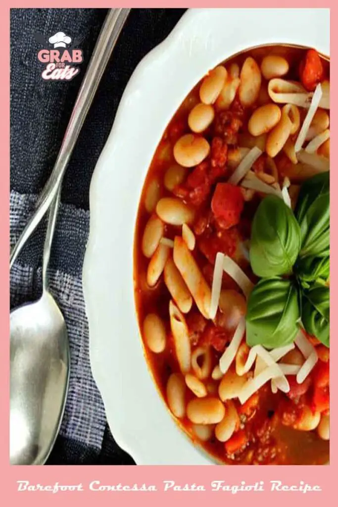 Barefoot Contessa Pasta Fagioli Recipe