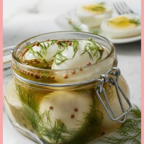 English Pub Style Pickled Eggs Recipe