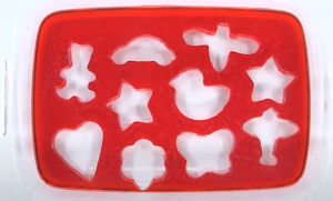 Using Cookie Cutter to Shape Up the Jello
