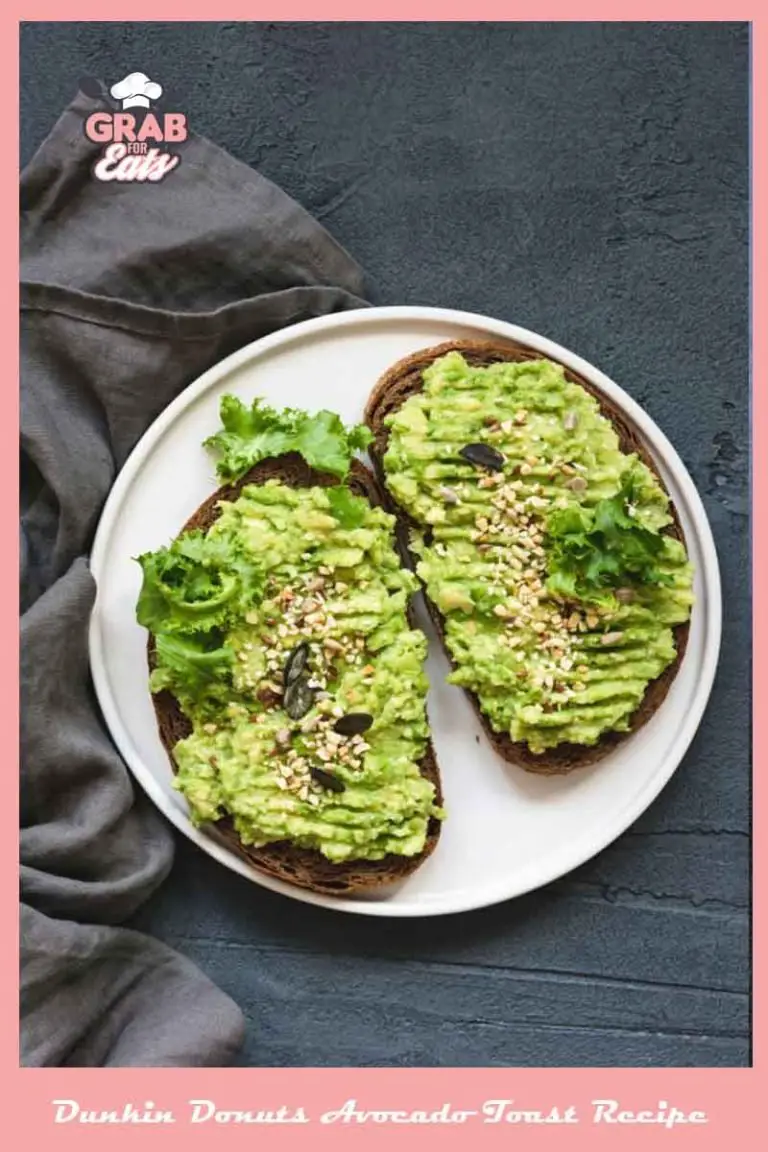 Dunkin Donuts Avocado Toast Recipe A 10Minute Quick Breakfast