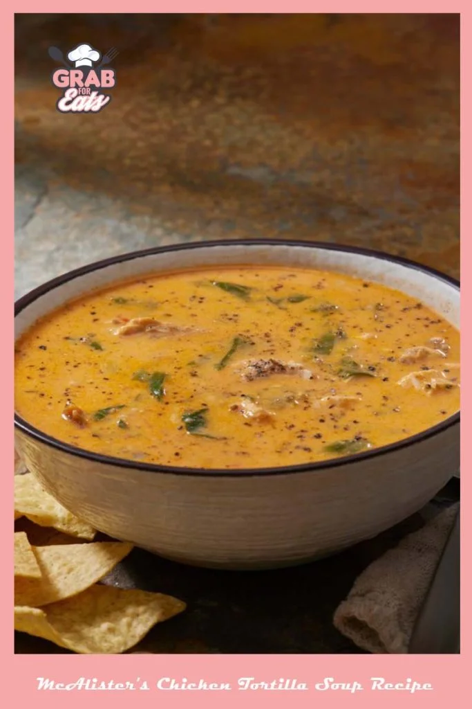 McAlister's Chicken Tortilla Soup Recipe