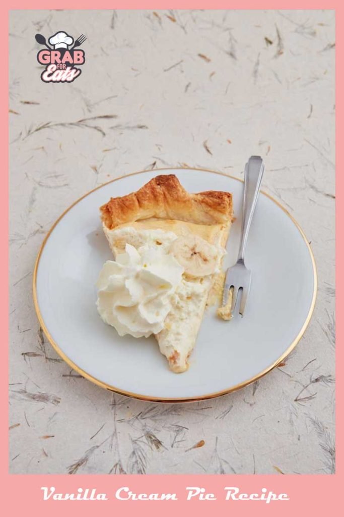 Vanilla Cream Pie Recipe