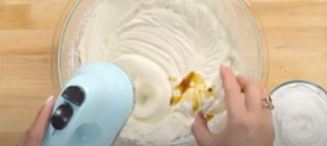 Add Condensed Milk & Vanilla Extract to the Cream Mixture