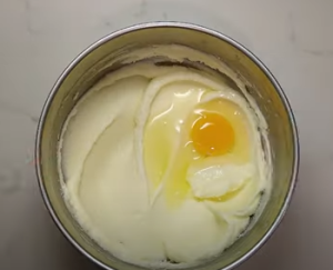 Add Egg into the Butter & Sugar Mixture