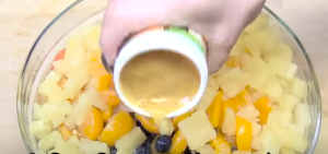 Adding Juice Concentrate Orange, Pineapple, and Banana