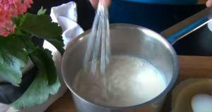 Mix Milk, Cornstarch, Sugar, & Salt