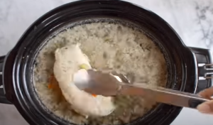 Removing Chicken Breasts from pan