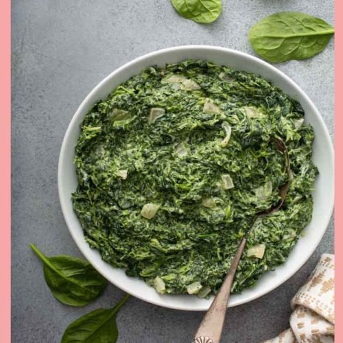 Fleming's Creamed Spinach Recipe