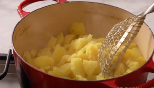 Place the Drained Potatoes Right Back in the Pan