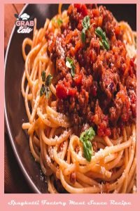 Spaghetti Factory Meat Sauce Recipe