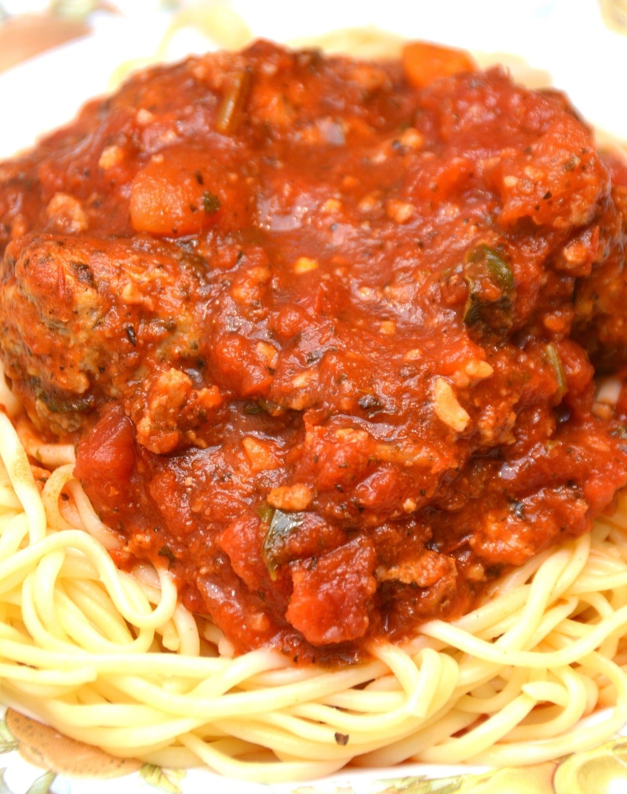 Spaghetti and meatballs recipe