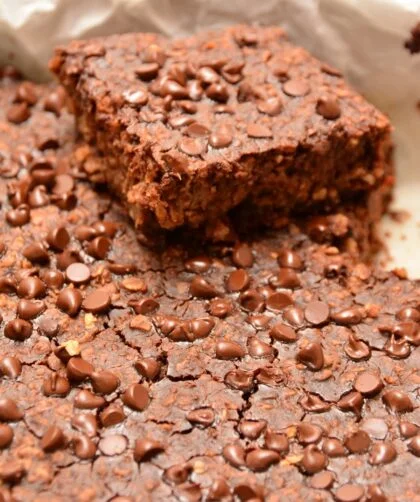 Vegan Oatmeal Brownie Recipe