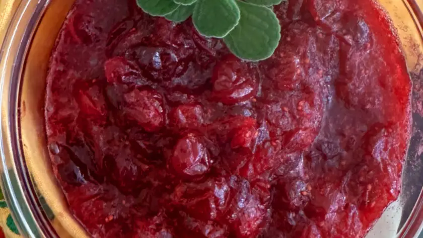 Holiday Cranberry Sauce Recipe